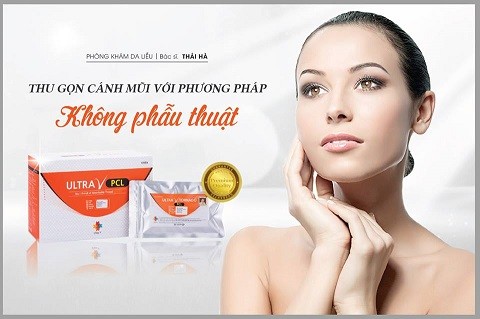 Thu gọn cánh mũi với phương pháp KHÔNG PHẪU THUẬT