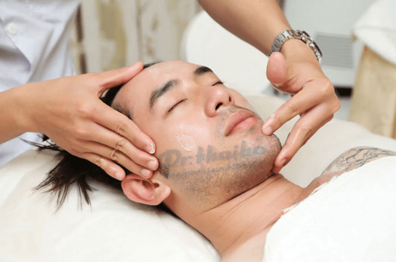 Liệu trình chăm sóc da cho nam giới tại Dr.thaiha