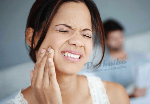 Các triệu chứng như cơ cắn phình ngược trở lại sau khi tiêm botox gọn hàm thường xảy ra trong trường hợp nào?
