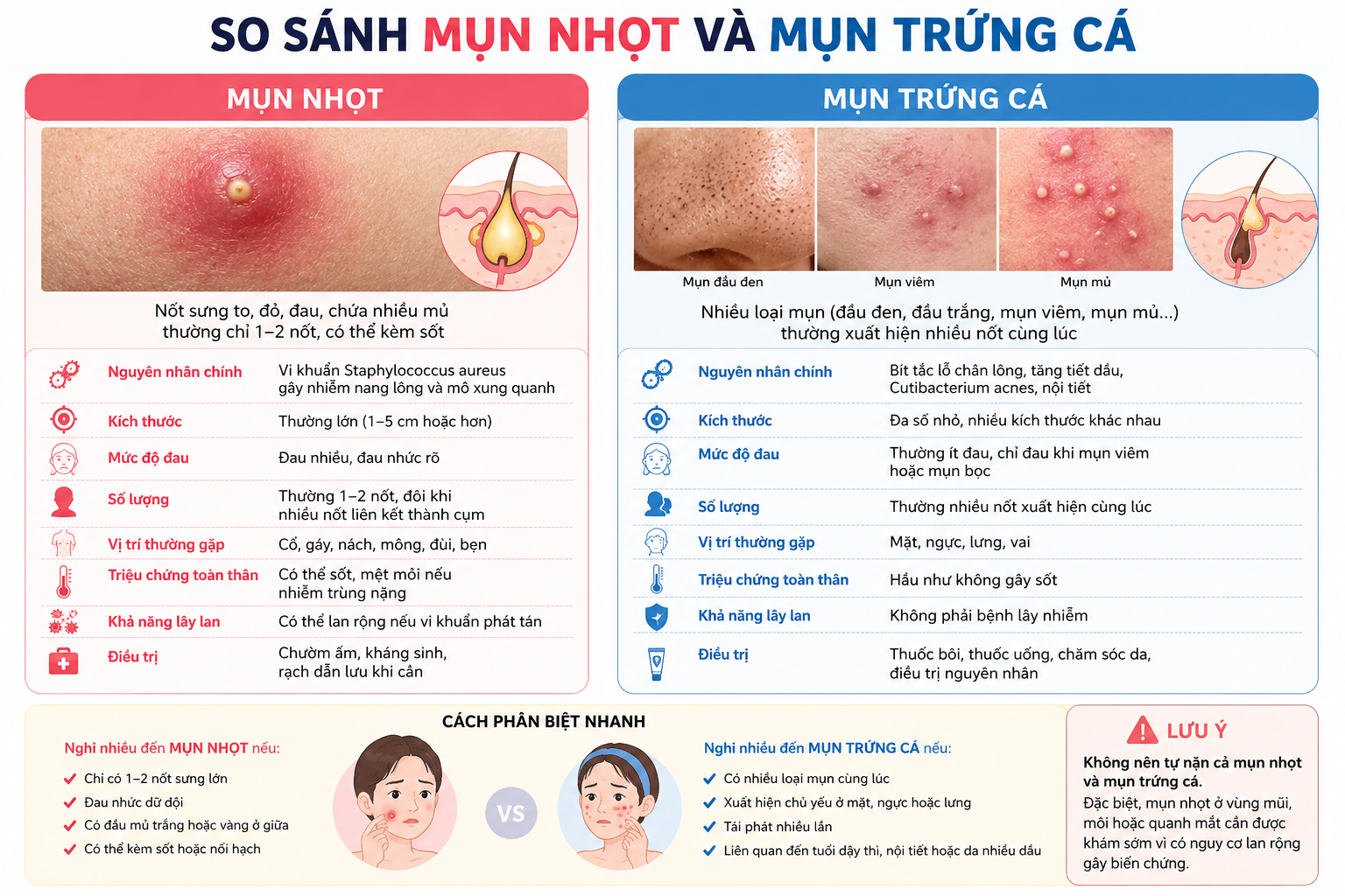 Mụn nhọt Nguyên nhân, cách điều trị và phòng ngừa